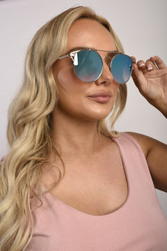 Full Rim Round Sunglasses