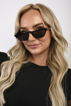 Skinny Trapezoid Sunglasses